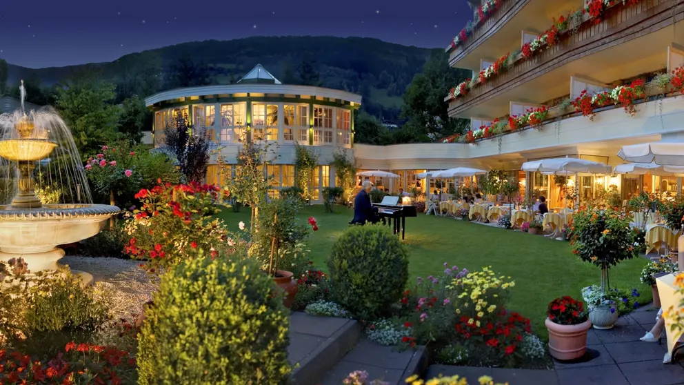 Hotel Salzburgerhof Zell Am See Feng Shui Gardens And Terrace