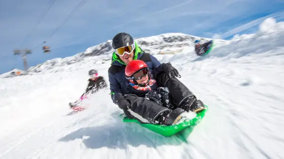 Tobogganing
