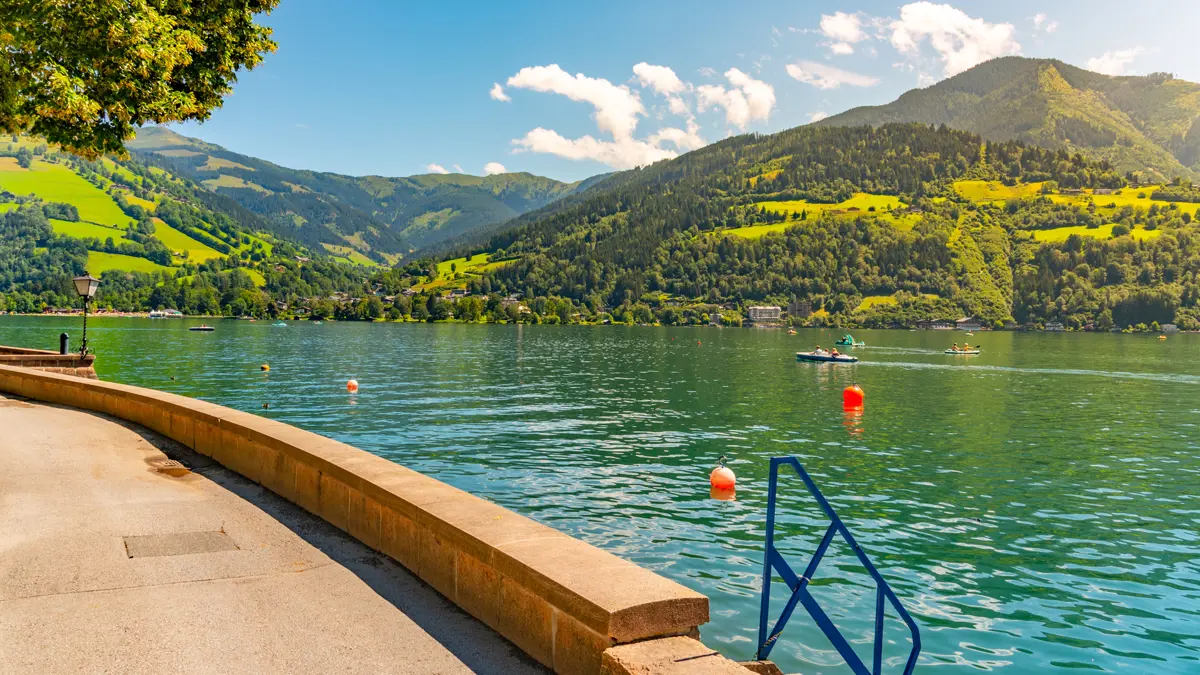 Zell Am See Lakeside Promenade