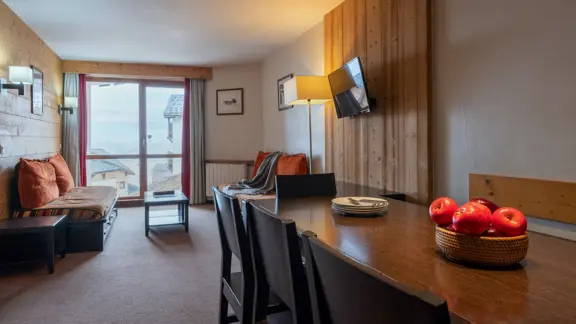 Typical apartment lounge area