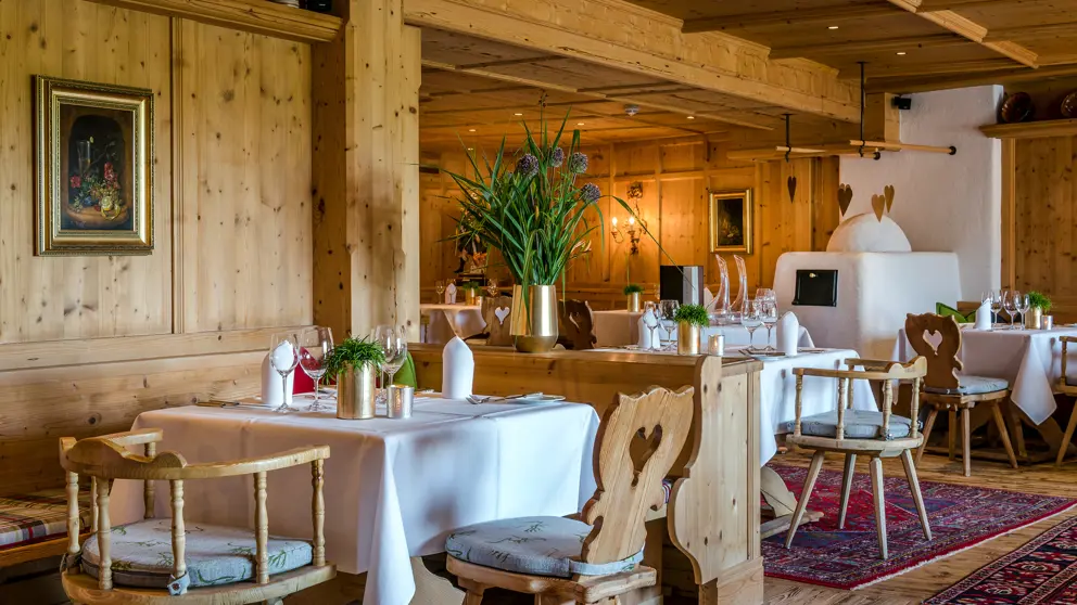 Hotel Der Bar Ellmau Dining Room