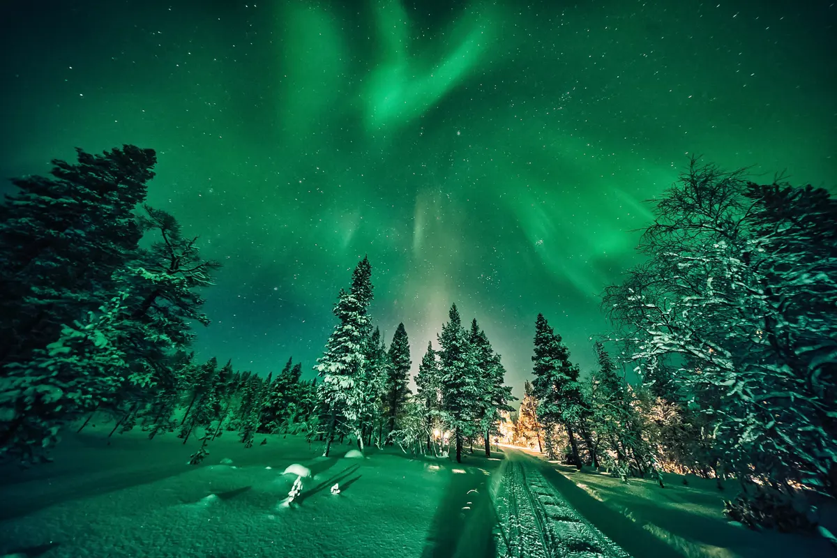 Saariselka Finland Northern Lights