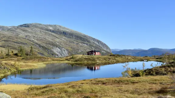 Voss Norway Red Cross cabin in the mountains