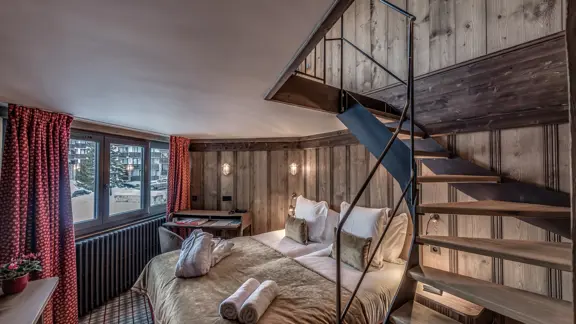 Duplex bedroom