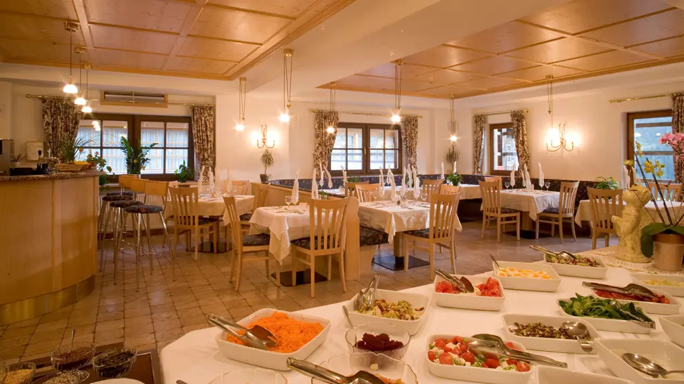 Pension Angelo, Corvara, Dolomites, Restaurant