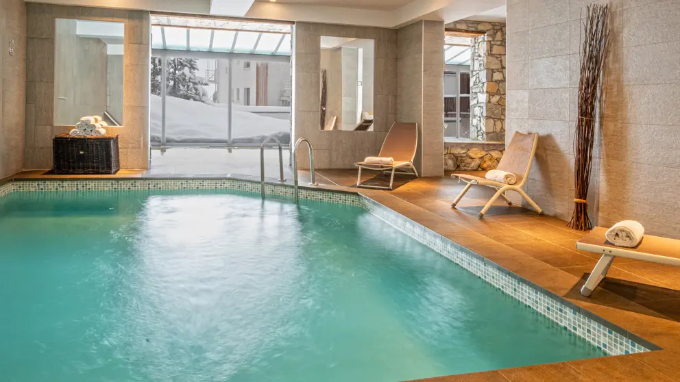 Hotel L'aiguille Percee Tignes Wellness Area Pool