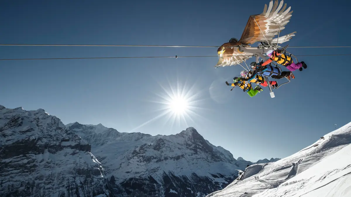Grindelwald Switzerland First Glider
