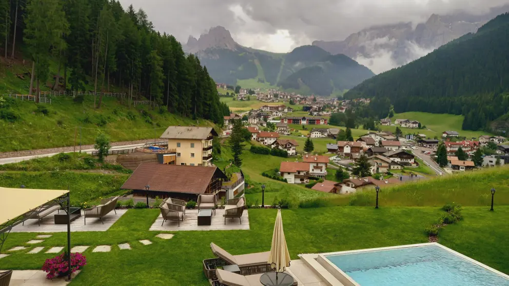 Hotel Rodella Selva View Of Selva