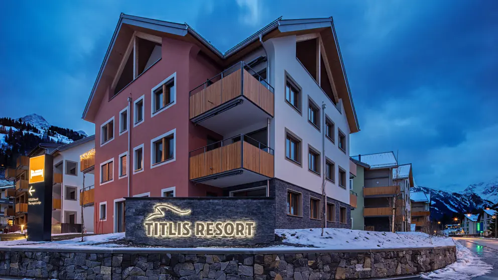 TITLIS Resort Engelberg .Entrance