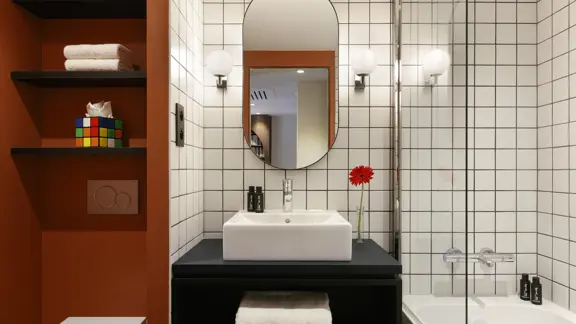 Typical bathroom