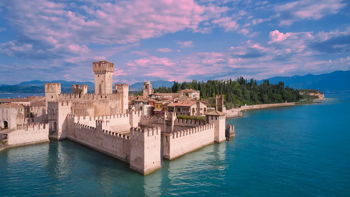 Sirmione, Lake Garda, Scaligero Castle