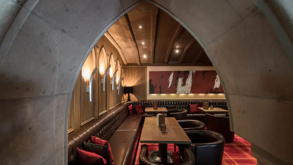 Dolomites, Selva, Hotel Aaritz, Bar