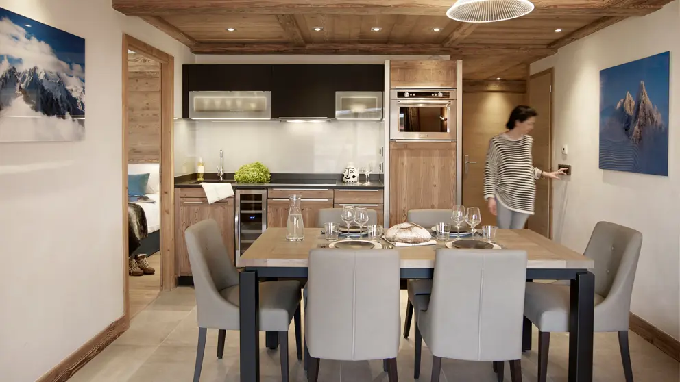 Residence Alexane Samoens Six Person Apartment Kitchen Example