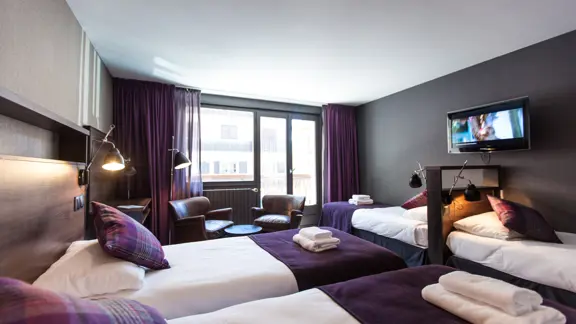 Superior quad rooms