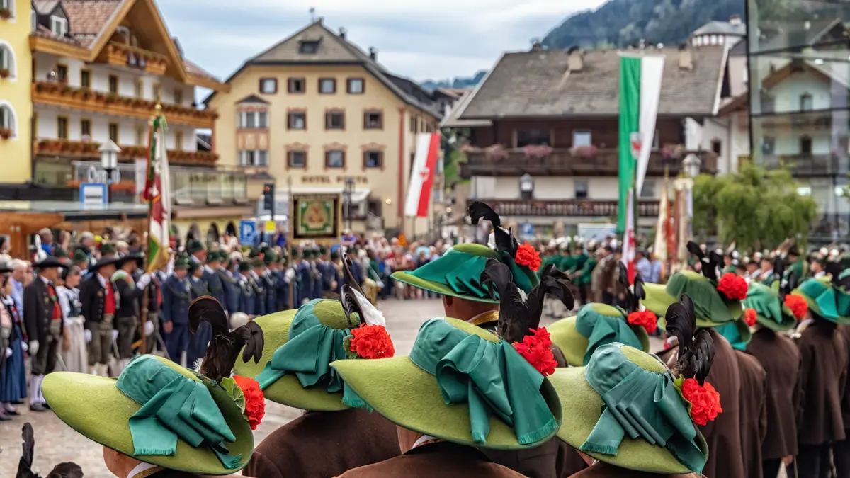 Selva Val Gardena, Dolomites, Folklore Festival