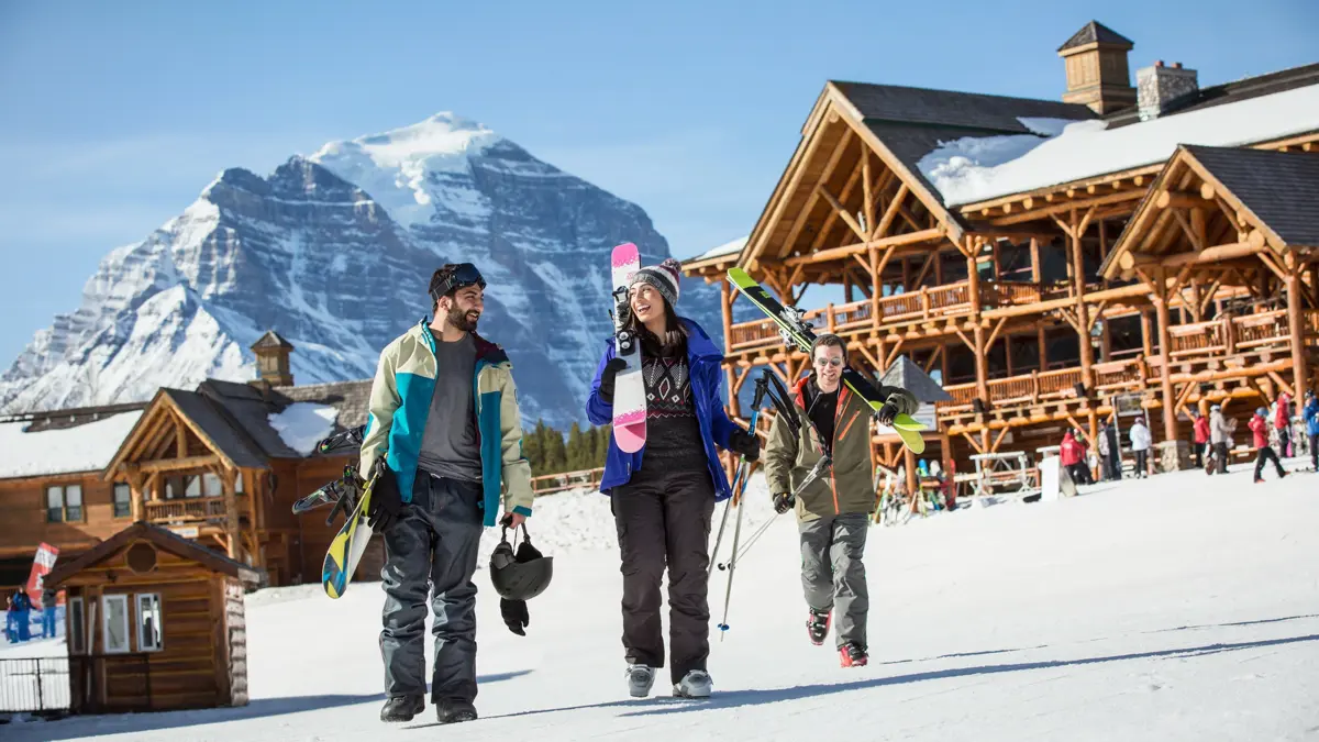 Lake Louise Ski Base ©NoelHendrickson
