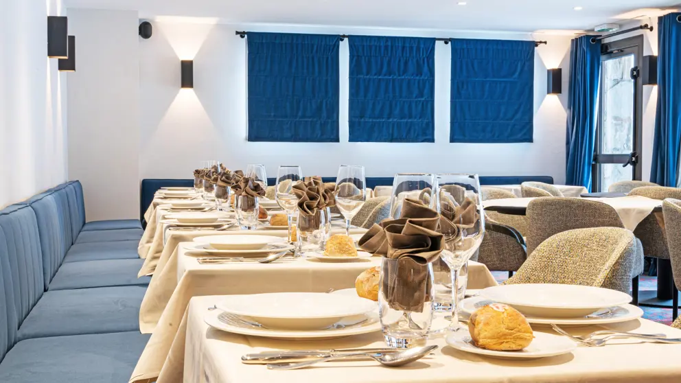 Hotel L'aigle Du Montana Tignes Restaurant 2