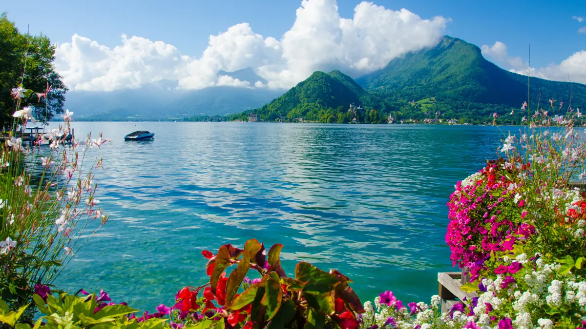 Lake Annecy Shores Of Talloires