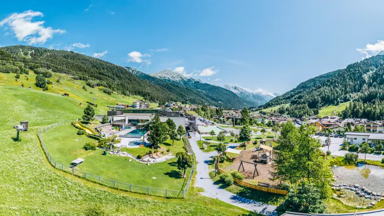 A scenic view of a landscape