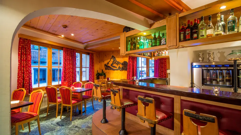 Hotel Excelsio Zermatt Bar Area