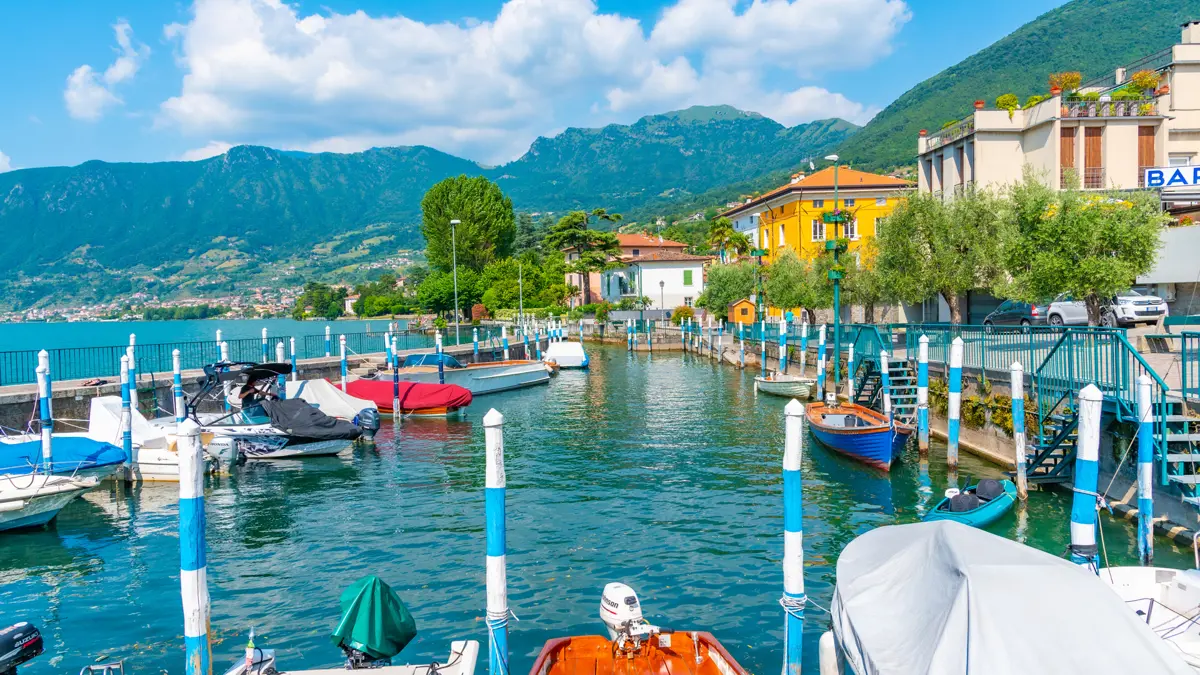 Lake Iseo Sulzano Harbour