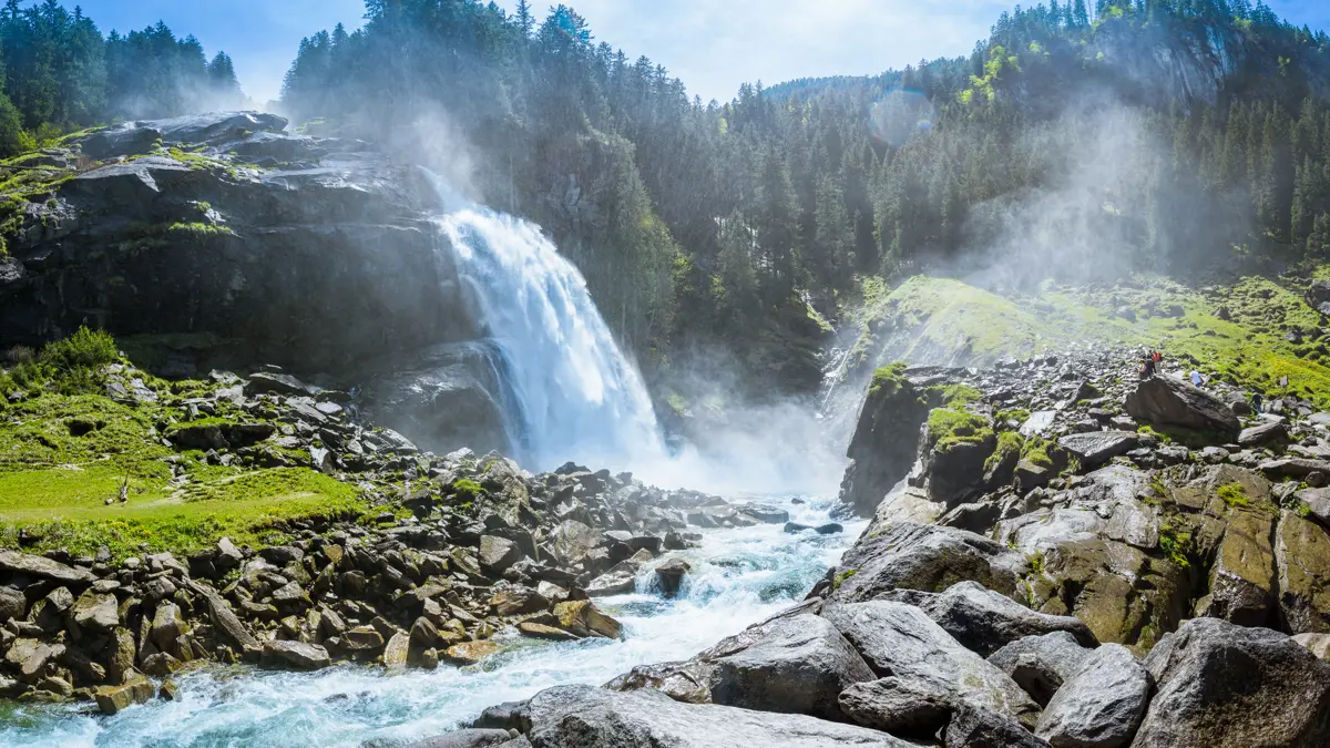 Waterfall Zell Am See