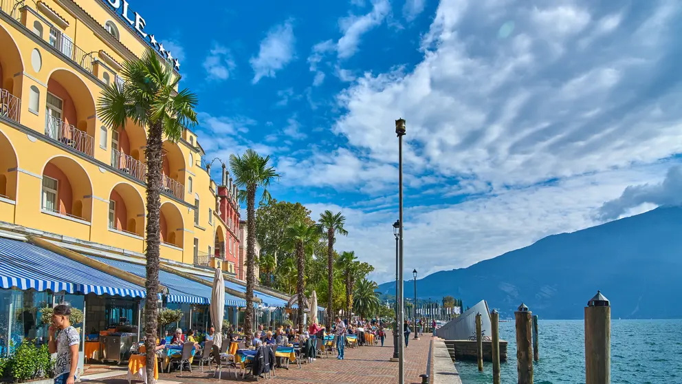 Hotel Sole Relax Panorama, Lake Garda, Riva, Lakeside Promenade