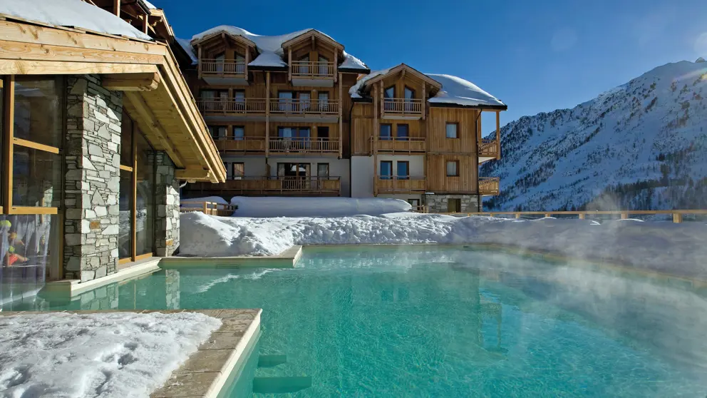 Hameau Des Airelles Apartments Montgenevre Pool 2