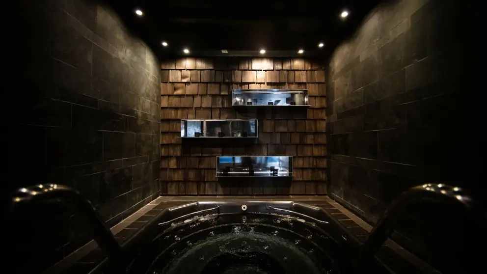 Hotel Avenue Lodge Val d'Isere wellness area