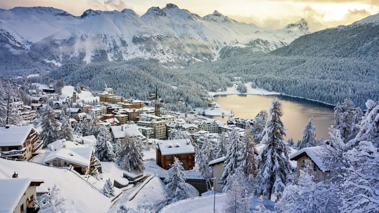 A scenic view of a landscape