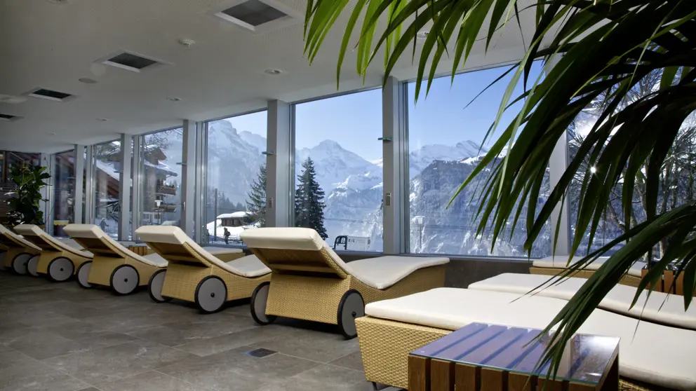 Hotel Silberhorn Wengen Spa Loungers
