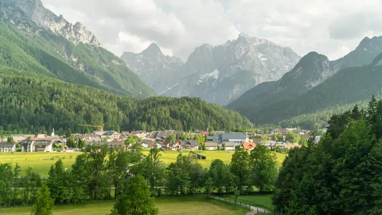 A scenic view of a landscape