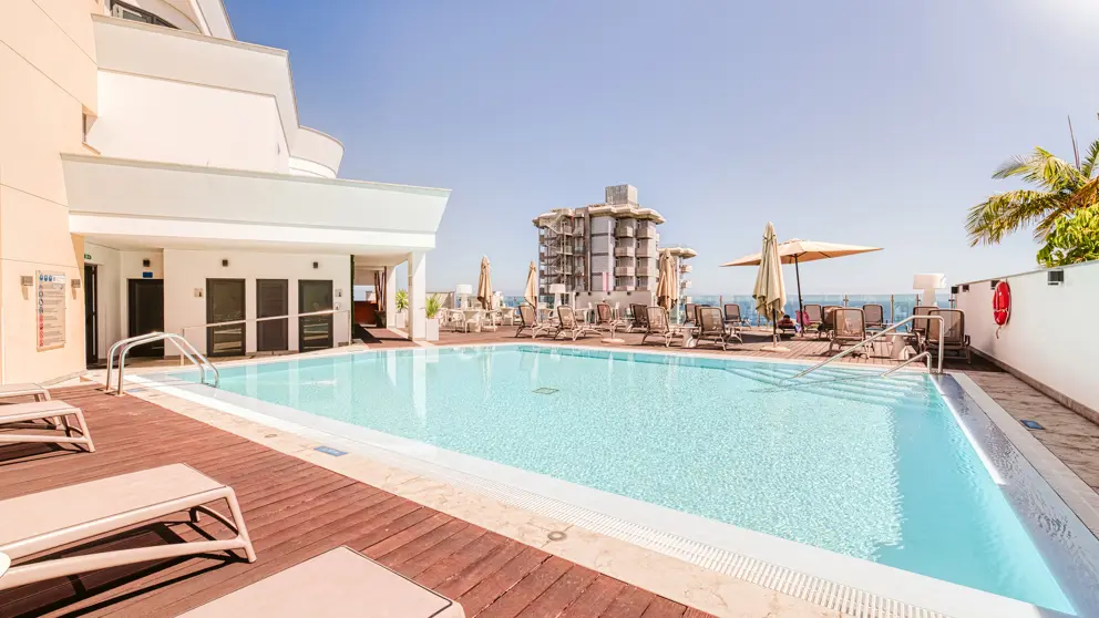 Vila Baleira Funchal Rooftop Swimming Pool Sun Terrace