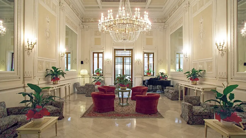 Grand Hotel Plaza, Montecatini, Reception