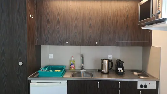 Typical kitchenette