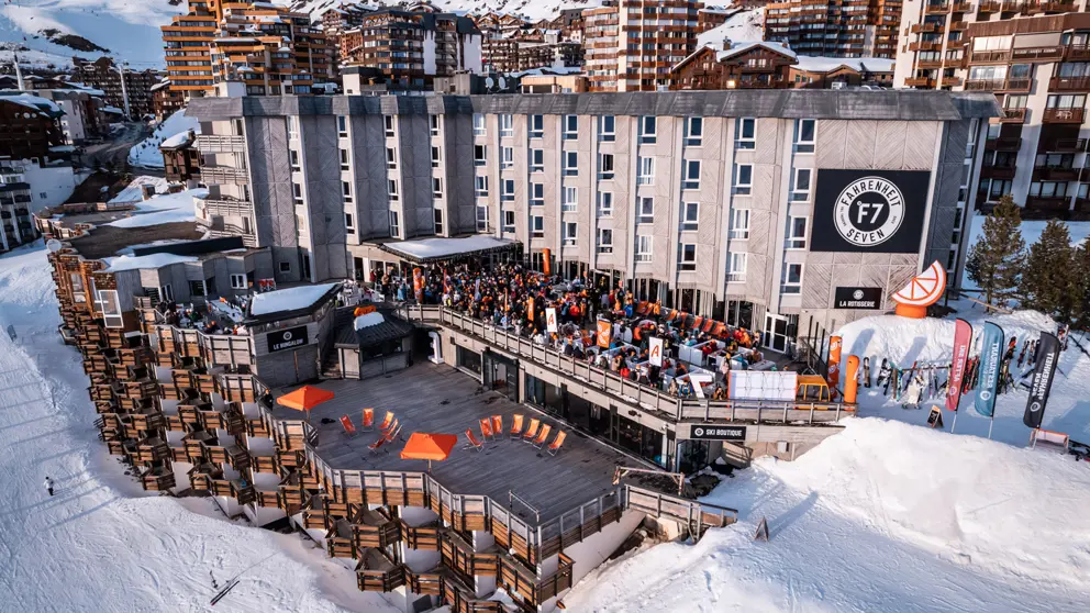 Hotel Fahrenheit Seven Val Thorens Terrace 2