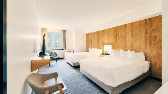 Deluxe studio room two queens