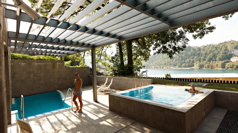 Garni Hotel Savica Lake Bled Outdoor Pool At The Rikli Balance Hotel