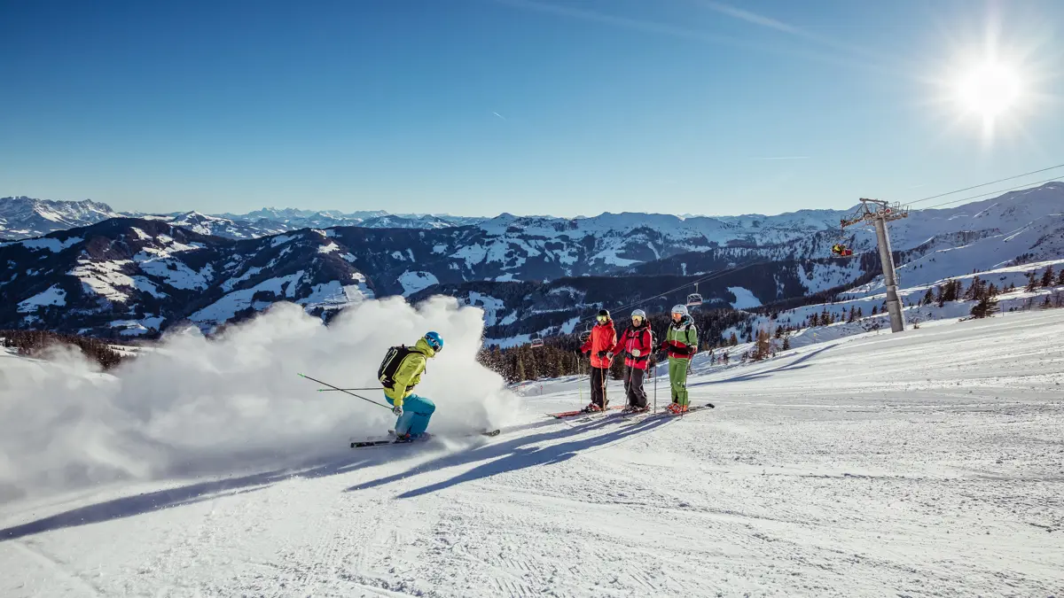 Alpbach Niederau Oberau Ski Juwel Alpbachtal Wildschoenau Skiers Ski Juwel Alpbachtal Wildschonau
